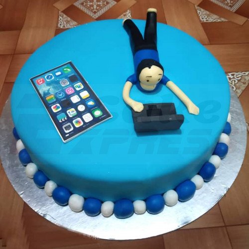 Gadget Lover Guy Theme Cake