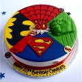 Superhero Theme Cakes